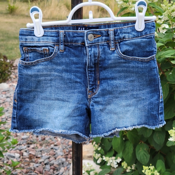 Gap denim Shorty Shorts size 10 - Picture 2 of 7